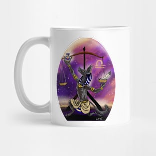 Zodiac Art Libra with Egyptian Spin Mug